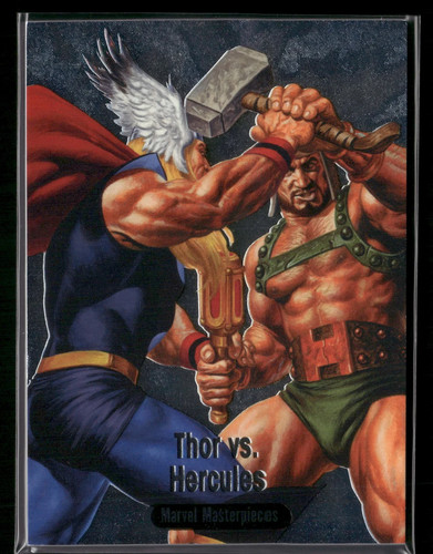 2015 Marvel Masterpieces Thor vs. Hercules BS-6 Battle Spectra Insert NM