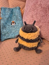 AUTHENTIC Jellycat Albee Bee with Dust Bag - US Seller Tags NOT attached 