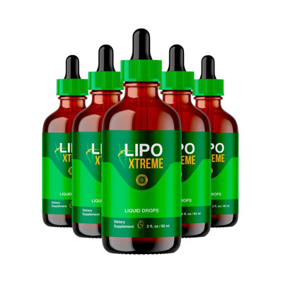 (5-Pack) Lipo Xtreme Drops - Lipo Extreme Drops for Health & Fitness Support
