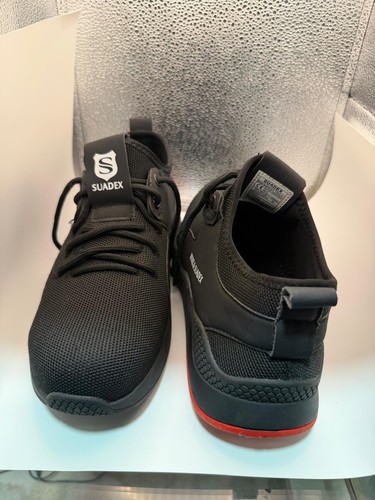 SUADEX Steel Toe Shoes for Men Safety Work Sneakers Construction Indestructible