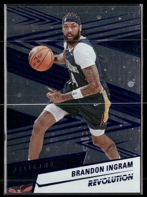 2024-25 Panini Revolution #96 Brandon Ingram Blue Cosmo #/285