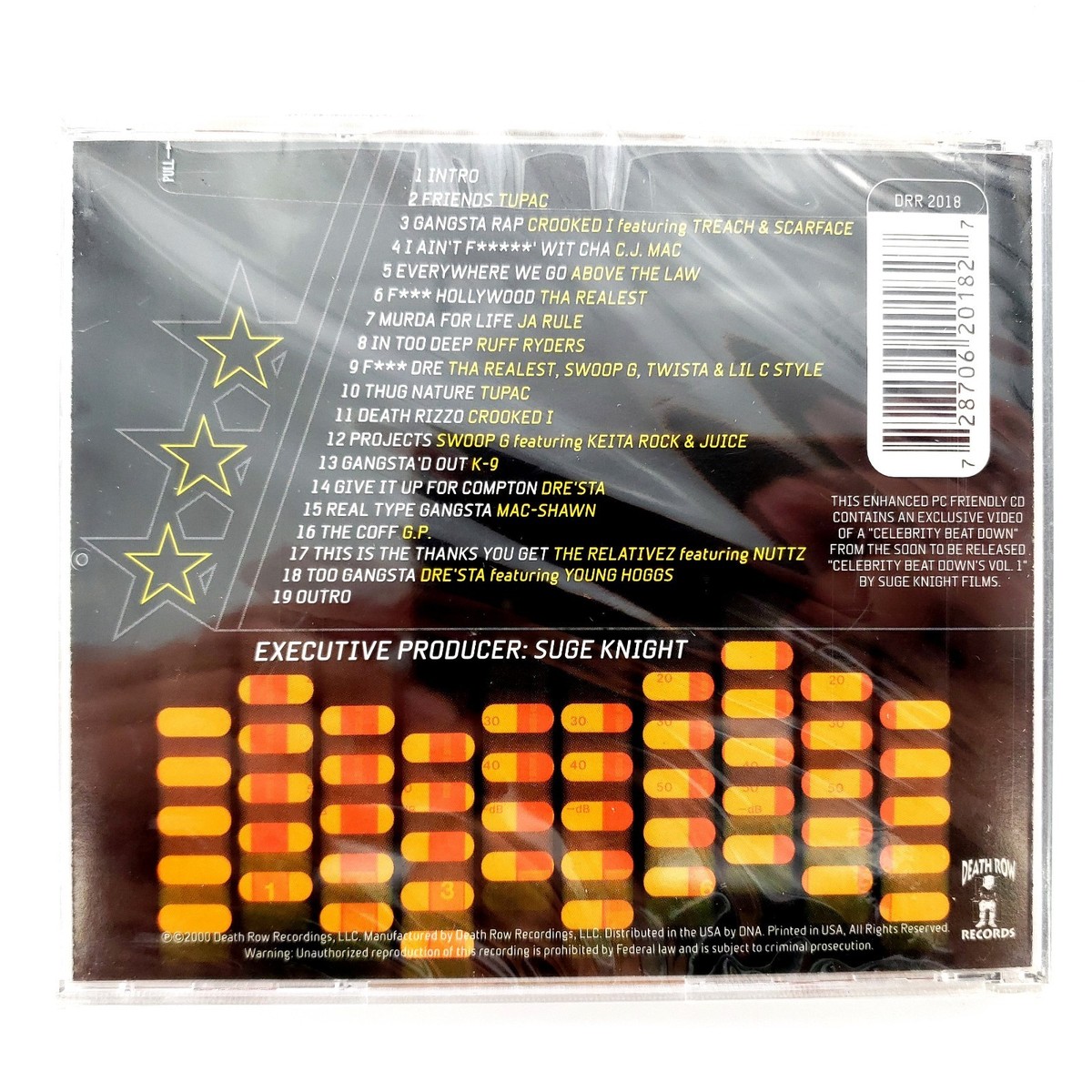 Too Gangsta for Radio [PA] by Various Artists (CD, Oct-2000