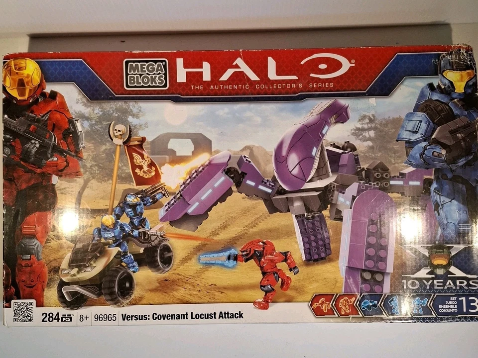 Mega Bloks Halo Versus Covenant Locust Attack Set #96965 BNIB see pics - Image 2 of 4