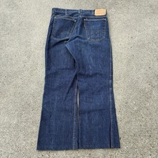 Levis Levi'S 70S 607-0217 Denim Pants 30x27 Orange Tab Vintage Big E Talon 42