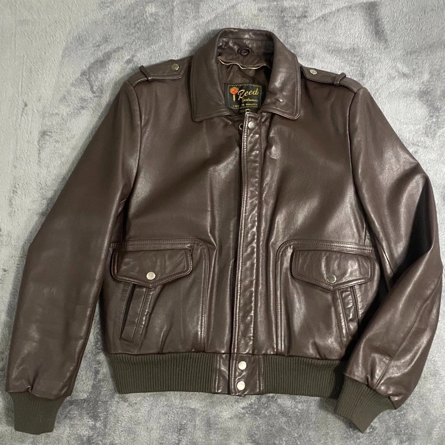 reed sportswear leather jacket products for sale | eBay