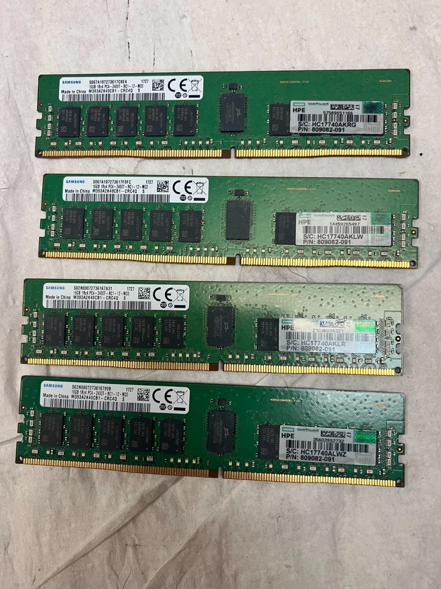 PC4-19200 (DDR4-2400) Bus Speed 16 GB Total Capacity DDR4 SDRAM