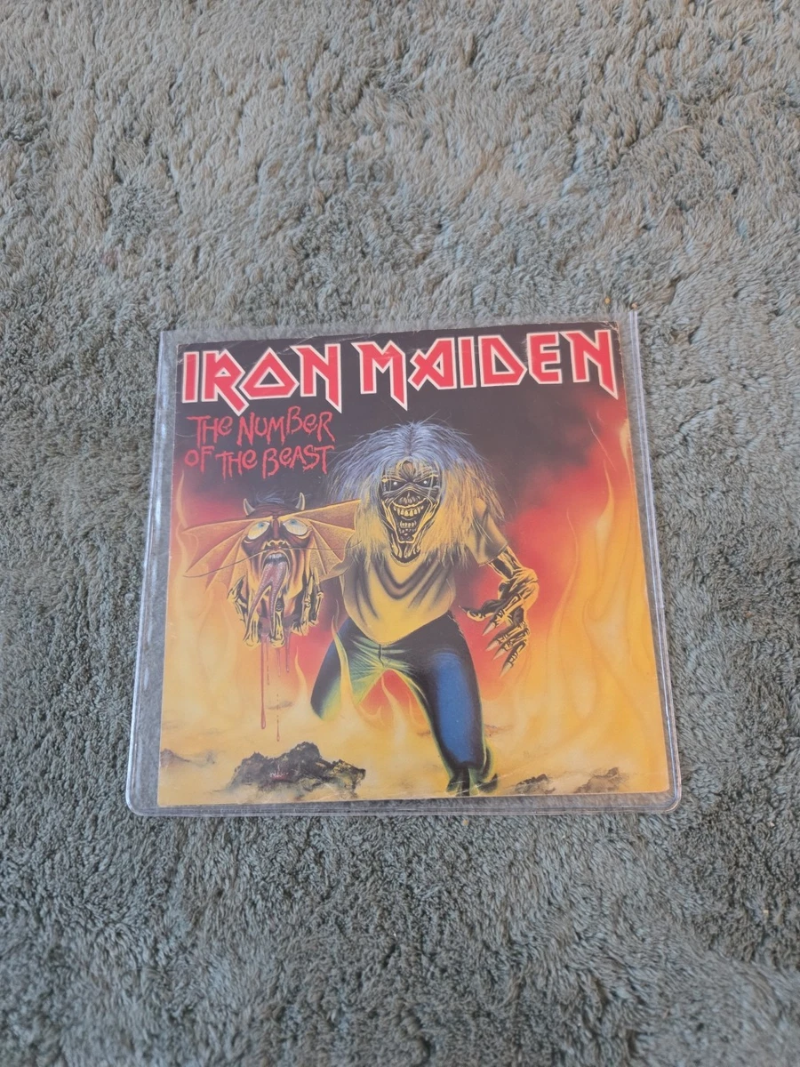 Iron Maiden – The Number Of The Beast 1982 UK 45 EMI RED VINYL