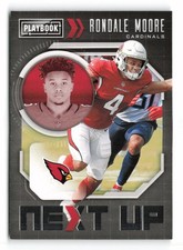 2021 Panini Playbook #NXT-RMO Rondale Moore Next Up Arizona Cardinals