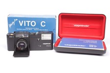 RARE/WORKING Voigtlander Vito C 35mm Film Camera w/ Color Skopar f/2.8 38mm