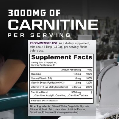 cutler l carnitine reviews Cutler Nutrition Liquid L-Carnitine Fat Burner Supplement w/Acetyl L- Carnitine