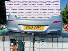 HYUNDAI I20 HATCHBACK 5DR BLUE MK1 PB 2013 CLEAN BLUE REAR BUMPER  MARKS