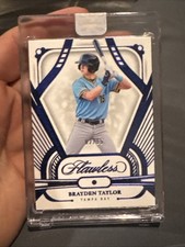 2024 Flawless Brayden Taylor Prospect Sapphire /15 Tampa Bay Rays