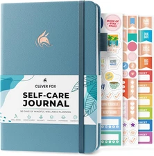 Self-Care Journal – Daily Reflection Notebook – Mental Health & Personal Develop
