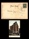 Mayfairstamps US 1906 Mc Graw to Johnstown Bldg RR Track Postcard cca_05565 — photo 1