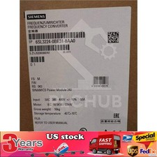 New Siemens G120 PM240 Power Module 6SL3224-0BE31-8AA0 6SL3 224-0BE31-8AA0