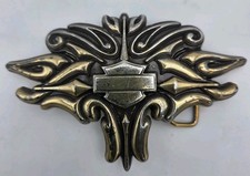 Harley Davidson Statement Belt Buckle 2005 Distressed Read