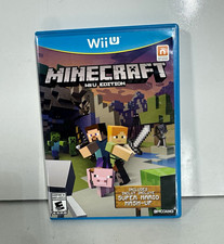 Mojang Minecraft: Wii U Edition Wii U Disc/Case/Manual Super Mario Mash-Up