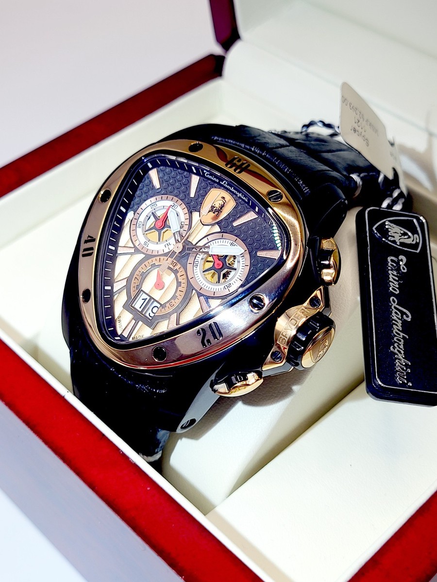 $2293 💙SWISS [New] Tonino Lamborghini Series Spyder Chronograph