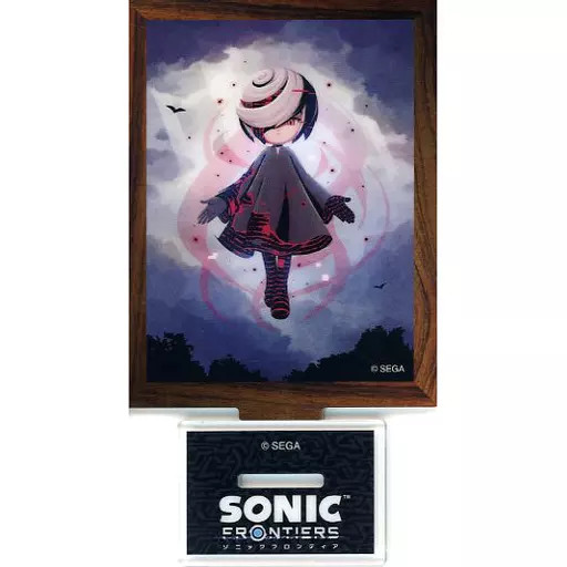 ACRYLIC STAND PANEL SAGE SEGA LUCKY LOTTERY SONIC FRONTIER D PRIZE