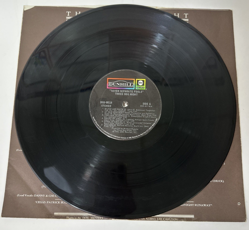 Three Dog Night "Seven Separate Fools" Vinyl Album 33 1/3 RPM Stereo DSD-50118 - Picture 5 of 9