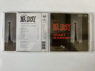 Music from Mr. Lucky by Henry Mancini (CD, Jan-2003, RCA) Like New Condition