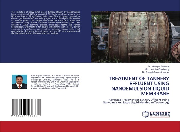 Murugan Perumal (U. A.) | Treatment Of Tannery Effluent Using Nanoemulsion...-image