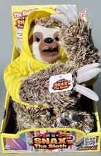 John Adams Snax The Sloth 🦥 Talking Sloth Mode from A Sloth Life W/box Works