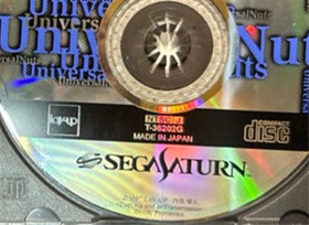 Sega Saturn Software Universal Nuts With Manual Used 1997 Lay-up Japan Retro
