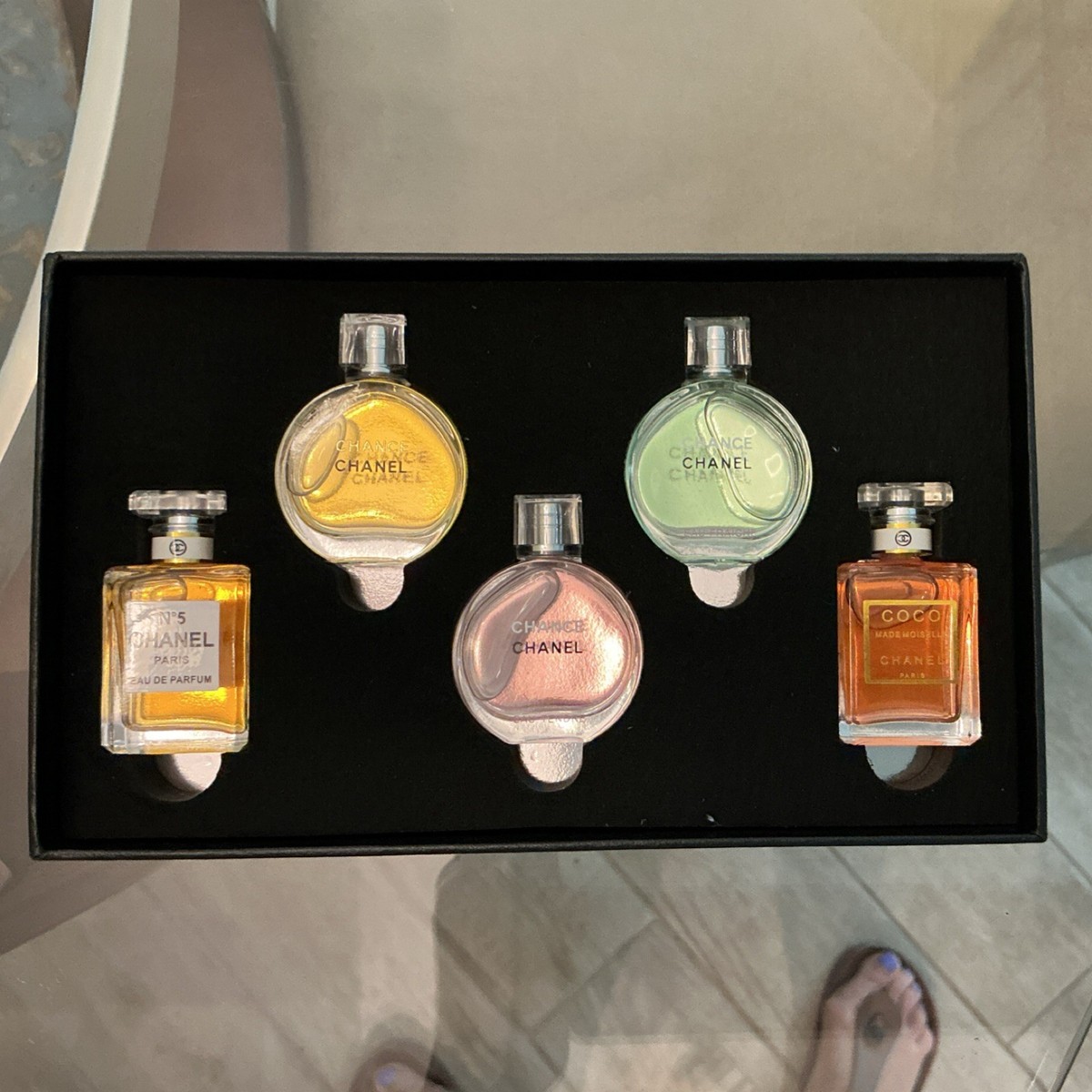 CHANEL Perfume Miniature Gift Set N°5 Chance Coco Mademoiselle 5