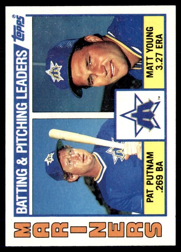 1984 Mariners Leaders #336