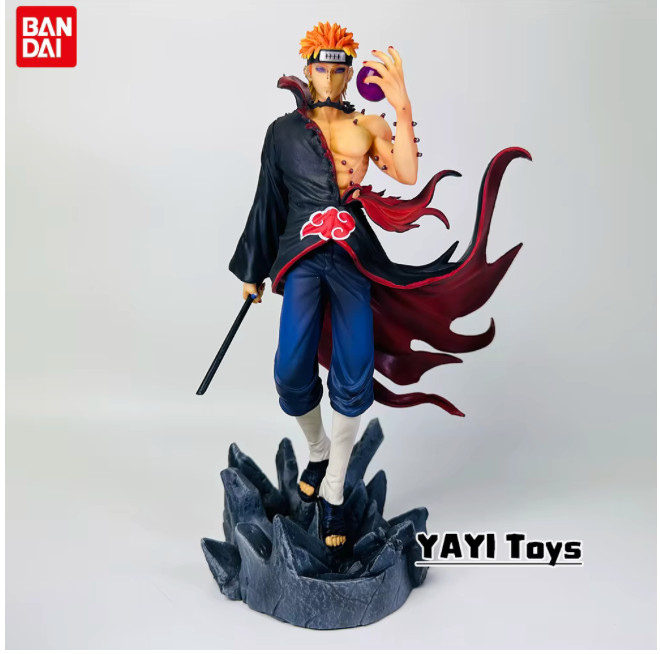 Figurine Pain Nagato 22cm en résine : oubliez le PVC avec cette statue GK Akatsuki robuste