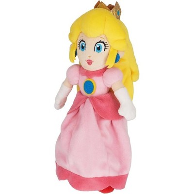 Super Mario Peach Plush ALL STAR COLLECTION S San-ei Japan Official