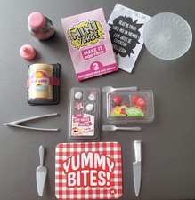 MGA Miniverse Make It Mini Food Diner Series 3 - PRINCESS ROLL CAKE NEW  Xtras