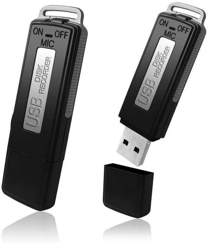 16GB Mini Audio Recorder Voice Activated Office Listening Device