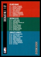 1992-93 SkyBox #322 Checklist 1: 1-56