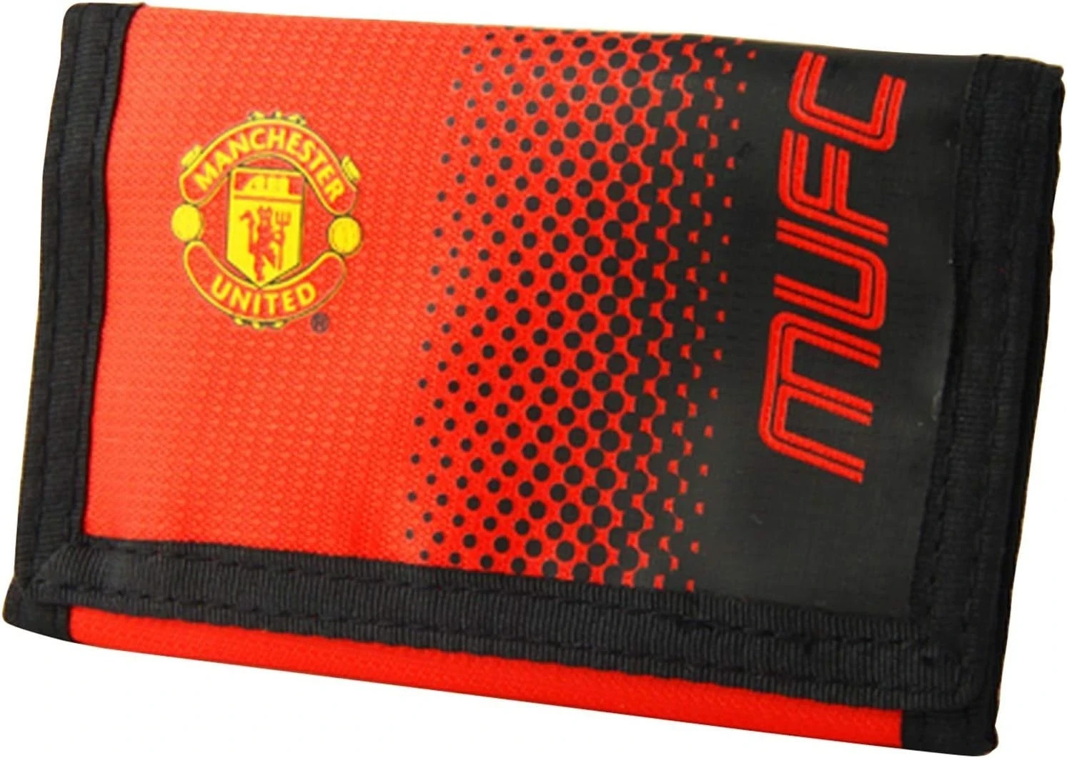Manchester United FC Fade Wallet Fan MUFC Gift Official Licensed