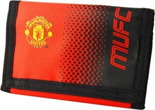 Manchester United FC Fade Wallet Fan MUFC Gift Official Licensed