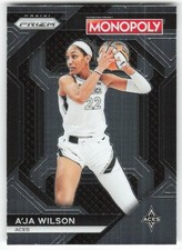 2024 Panini Prizm Monopoly WNBA #WNBA3 A'ja Wilson BASKETBALL Las Vegas Aces