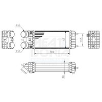 LadeluftküHler LLK FüR Citroen Ds3 DS Ds 3 Peugeot 207 208 06-19 1440P8