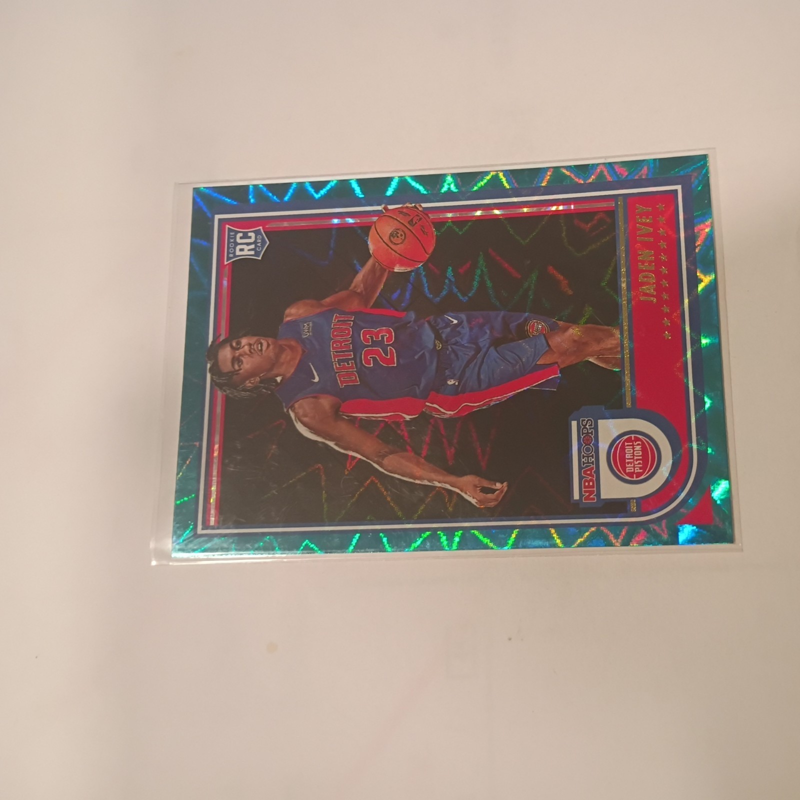 2022-23 Hoops #235 Jaden Ivey Teal Explosion