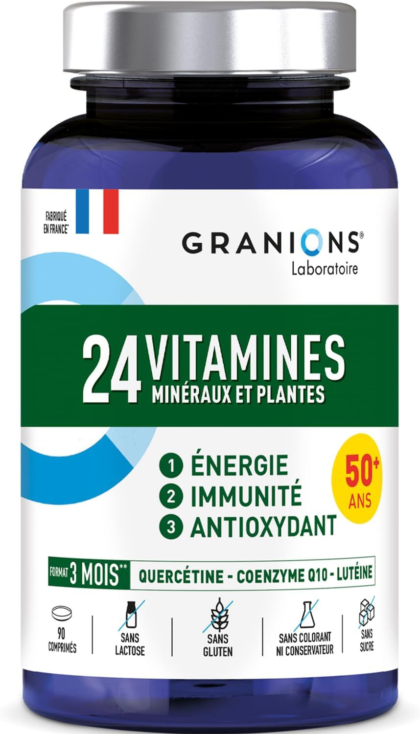 Multivitamines Magnésium Zinc Vitamine C Sélénium Complément Énergie Immunité