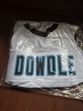 Carolina Panthers Rico Dowdle Signed Football Jersey Autographed Original