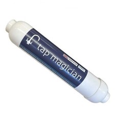 Filter Cartridge Water 1/4" Push Fit Inline Under Sink Carbon clip Wall holder