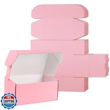 FORBFAN 9x6x4 Pink Shipping Boxes 30 Pack, Mailer Boxes for Packaging Small B...