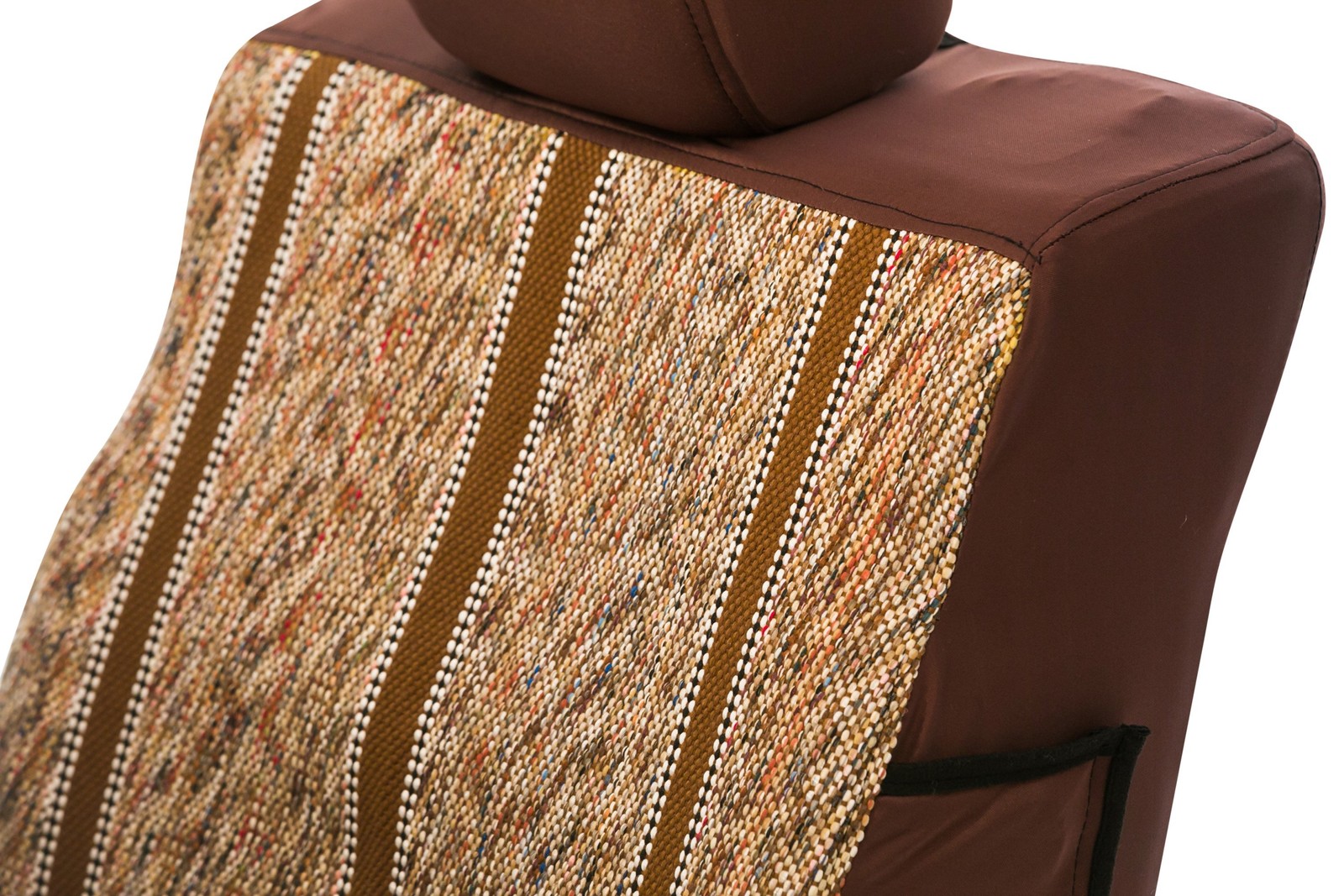 Saddleman 028257-02 Saddle Blanket 2nd Row Brown Custom Seat Covers