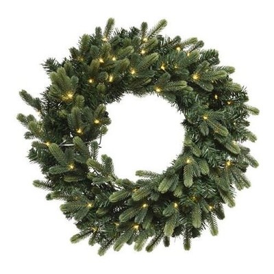 Kranz Weihnachten Amicasa 9680832 Geneva Mit 60 LED Batterie