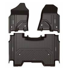 Advent All Weather Floor Mats Compatible With 2019-2024 Dodge Ram 1500 Vehicles