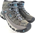 Keen 1023040 Targhee III Lace-Up Gray Waterproof Hiking Boots Shoes Women's 7.5W