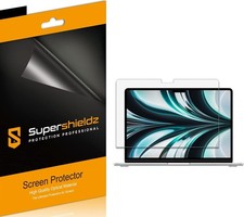 High Definition Clear Screen Protector 3 Pack for 13.6 inch MacBook Air Laptop