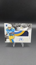 2020 Panini Origins - Rookie Jumbo Patch Autographs Joshua Kelley #137 (AU, MEM,
